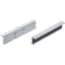 BGS Technic Bench Vice Jaw Protectors | Aluminium | 150 mm | 2 pcs.