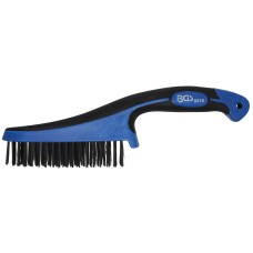 BGS Technic Steel Wire Brush with Plastic Handle | 282 mm