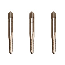 BGS Technic Tap Set | Starter. Plug. Bottoming Tap | HSS-G | M5 x 0.8 | 3 pcs.