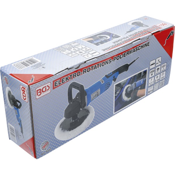 BGS Technic Electric Polisher | max. 3000 rpm | 1300 W | Ø 180 mm BGS Technic Electric Polisher | max. 3000 rpm | 1300 W | Ø 180 mm