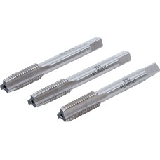 BGS Technic Tap Set | Starter. Plug. Bottoming Tap | HSS-G | M8 x 1.25 | 3 pcs.