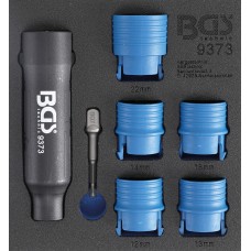 BGS Technic Tool Tray 1/6: Cleaning Brush Set for Studs and Wheel Nut Bolts