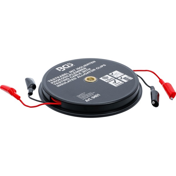 BGS Technic Aligator-Clip Cable Box | 15 m BGS Technic Aligator-Clip Cable Box | 15 m