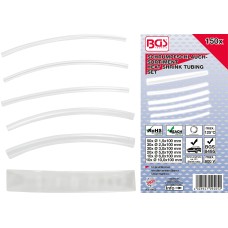 BGS Technic Shrink Tube Assortment | transparent | 150 pcs.