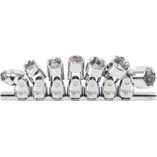 BGS Technic Universal Joint Socket Set, Hexagon | 10 mm (3/8