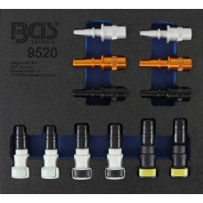 BGS Technic Tool Tray 1/6: Fuel Pipe Sealing Plug Assortment | 12 pcs. BGS Technic Tool Tray 1/6: Fuel Pipe Sealing Plug Assortment | 12 pcs.