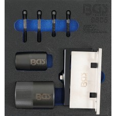 BGS Technic Tool Tray 1/6: Camshaft Holding Tool and Crankshaft Sealing Ring Tool Set | for Ford & Volvo 2.5 Turbo