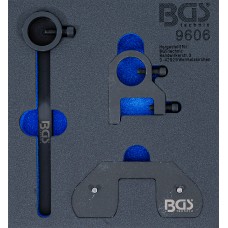 BGS Technic Tool Tray 1/6: Balance Shaft Adjusting Tool Set | for Land Rover, Citroen, Mitsubishi, Peugeot, Ford 2.2 DOHC Diesel Engines