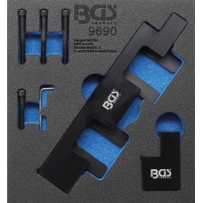 BGS Technic Tool Tray 1/6: Camshaft Timing Tool Set | for Opel / Vauxhall 2.0 CDTi