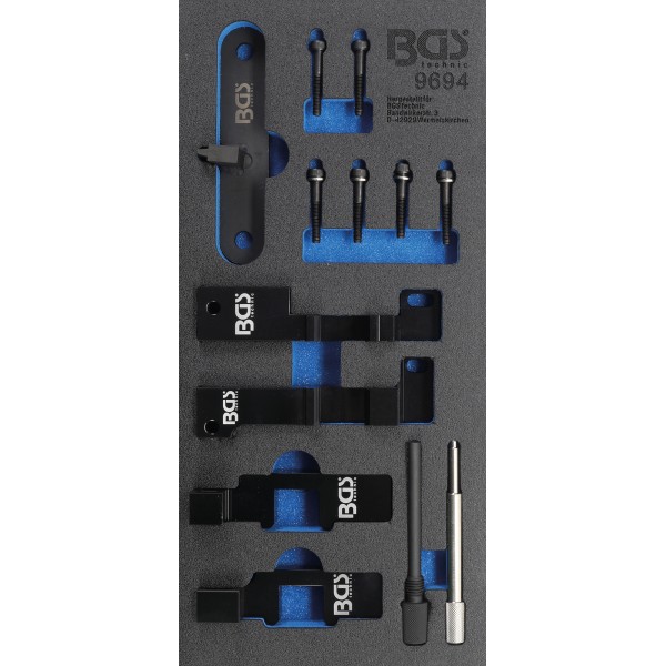 BGS Technic Tool Tray 1/3: Engine Timing Tool Set | for Land Rover 3.6 TD V8 BGS Technic Tool Tray 1/3: Engine Timing Tool Set | for Land Rover 3.6 TD V8
