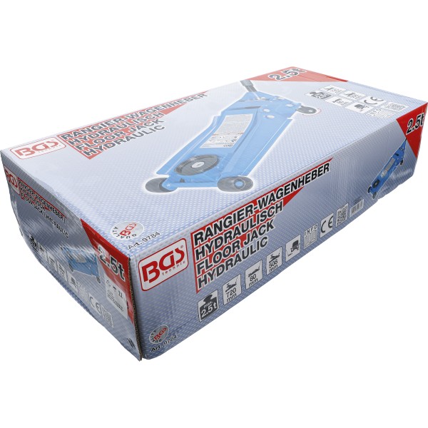 BGS Technic Floor Jack | hydraulic | extra flat | 2.5 t BGS Technic Floor Jack | hydraulic | extra flat | 2.5 t