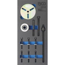 BGS Technic Tool Tray 1/3: Crankshaft Pulley Tool Set | for MINI Cooper engines W11