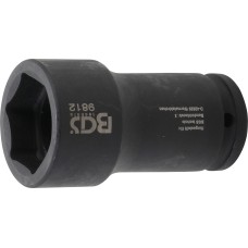 BGS Technic Impact Socket, Hexagon, deep | 20 mm (3/4