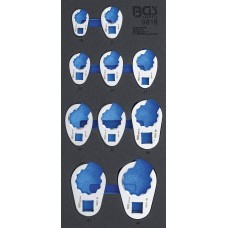 BGS Technic Tool Tray 1/3: Crowfoot Spanner Set | 10 mm (3/8