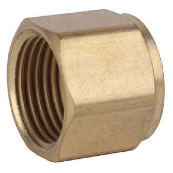 RH BSP Brass Nut RH BSP Brass Nut
