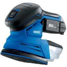 Draper D20 20V Tri-Base (Detail) Sander with 2Ah Battery and Charger