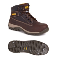 DeWalt Hammer Brown Nubuck Brown Non-Metallic Safety Boot