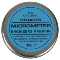 Tin of Micrometer Marking Blue Tin of Micrometer Marking Blue