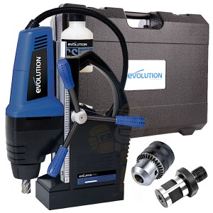Evolution EVOMAG42 1200W Magnetic Drill 240V with FREE Cutters Set worth €95 – Heavy Duty Industrial Mag Drill Evolution EVOMAG42 1200W Magnetic Drill 240V with FREE Cutters Set worth €95 – Heavy Duty Industrial Mag Drill