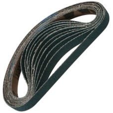 Abrasive File Belt 10mm x 330mm Grit 120 (10 PACK)