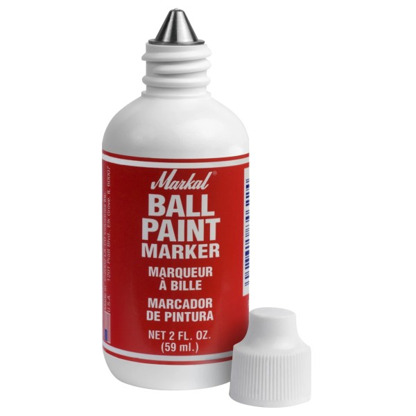 Markal Ball Liquid Paint Marker - Red (084622) Markal Ball Liquid Paint Marker - Red (084622)
