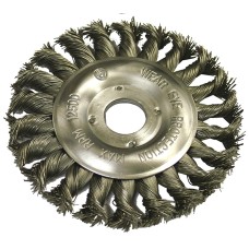 Faithfull Circular Wire Brush 125 x 12mm 22.2mm Bore 0.50mm Wire Faithfull Circular Wire Brush 125 x 12mm 22.2mm Bore 0.50mm Wire