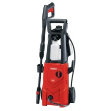 Draper 230V Pressure Washer 1,600W 135Bar - Red