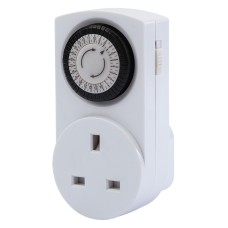 Draper 24 Hour Mechanical Timers (Pack of 3) Draper 24 Hour Mechanical Timers (Pack of 3)