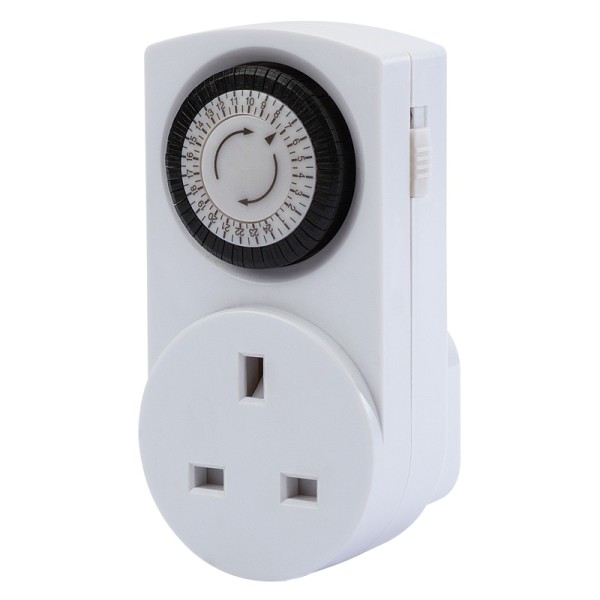 Draper 24 Hour Mechanical Timers (Pack of 3) Draper 24 Hour Mechanical Timers (Pack of 3)
