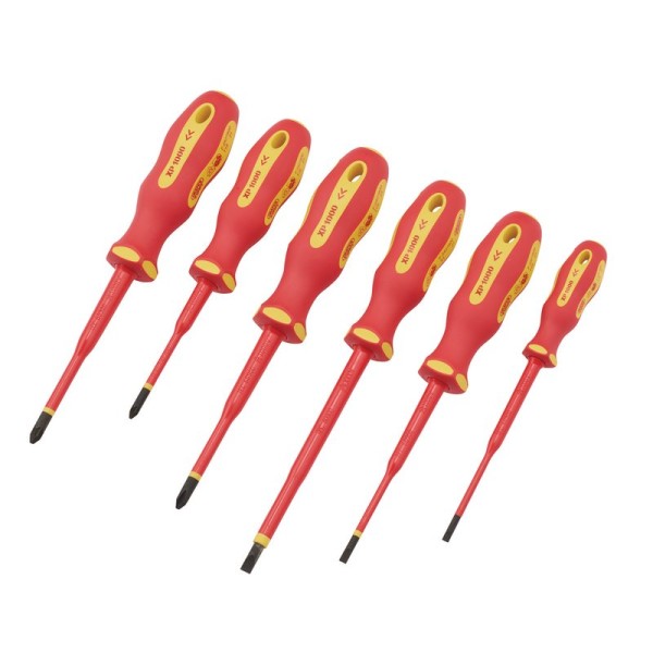 Draper EXPERT XP1000 VDE Slimline Screwdriver Set (6 Piece) Draper EXPERT XP1000 VDE Slimline Screwdriver Set (6 Piece)