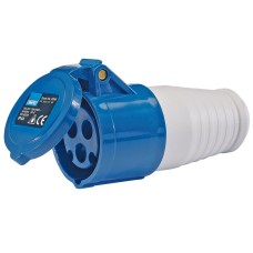 Draper 230V IP44 Site Socket (16A) Draper 230V IP44 Site Socket (16A)