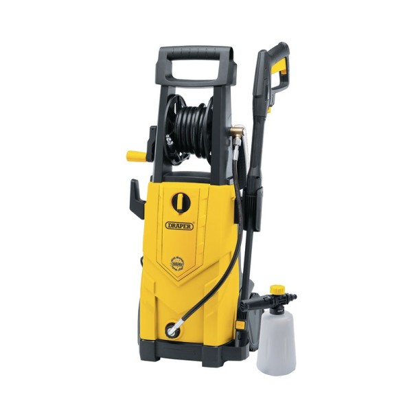 Draper 230V Pressure Washer 2,200W 165Bar - Yellow Draper 230V Pressure Washer 2,200W 165Bar - Yellow