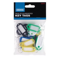 Draper Assorted Key Tags (Pack of 20)