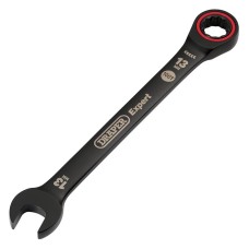 Draper EXPERT 13mm Hi-Torq® Metric Ratchet Combination Spanner - Black