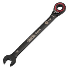 Draper EXPERT Hi-Torq® Metric Reversible Ratchet Combination Spanner - 9mm (Black)