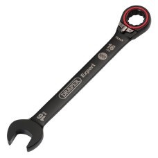 Draper EXPERT Hi-Torq® Metric Reversible Ratchet Combination Spanner - 16mm (Black)