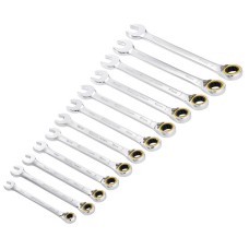 Draper EXPERT Hi-Torq® Metric Reversible Ratchet Combination Spanner Set (12 Piece)