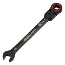 Draper EXPERT 9mm Hi-Torq® Metric Flexible Head Ratchet Combination Spanner - Black