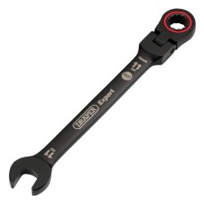 Draper EXPERT 11mm Hi-Torq® Metric Flexible Head Ratchet Combination Spanner - Black