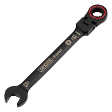 Draper EXPERT 12mm Hi-Torq® Metric Flexible Head Ratchet Combination Spanner - Black