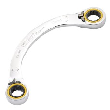 Draper EXPERT Hi-Torq® Double Ring Ratchet Half Moon Spanner - 15 x 17mm