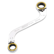 Draper EXPERT Hi-Torq® Double Ring Ratchet S-Shape Spanner 19 x 22mm