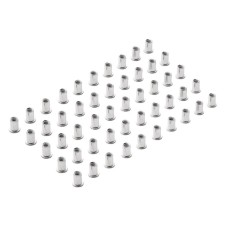 Draper M8 x 1.25mm Zinc Plated Threaded Insert Rivet Nuts (Pack of 50)