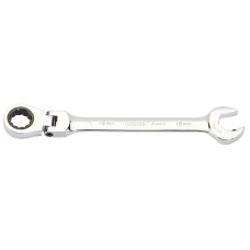 Draper EXPERT Metric Combination Spanner With Flexible Head And Double Ratcheting Features (18mm)