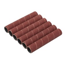 Draper 19 x 115mm Aluminium Oxide Sanding Sleeves - 80 Grit (Pack of 6) Draper 19 x 115mm Aluminium Oxide Sanding Sleeves - 80 Grit (Pack of 6)