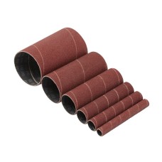 Draper 115mm Assorted Aluminium Oxide Sanding Sleeves - 80 Grit (Pack of 6) Draper 115mm Assorted Aluminium Oxide Sanding Sleeves - 80 Grit (Pack of 6)
