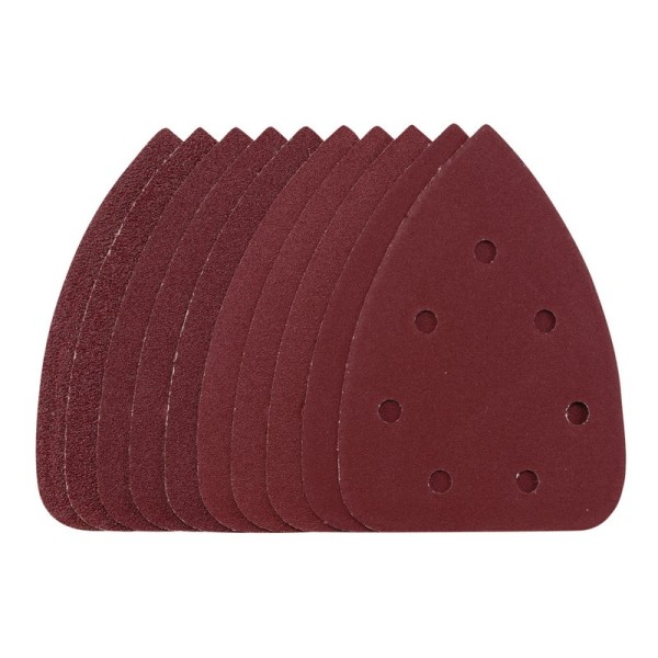 Draper 140mm Detail Sanding Sheets with Hook and Loop - Assorted Grit SSD6 (Pack of 10) Draper 140mm Detail Sanding Sheets with Hook and Loop - Assorted Grit SSD6 (Pack of 10)