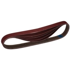 Draper 25 x 762mm Cloth Sanding Belt Assorted Grit (Pack of 5)