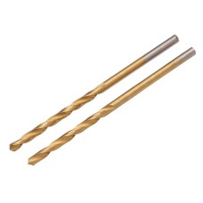 Draper HSS Titanium Nitride Coated Drill Bit - 1.5mm (Pack of 2)