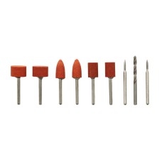 Draper Grinding/Drilling Points for D20 Engraver/Grinder (9 Piece)